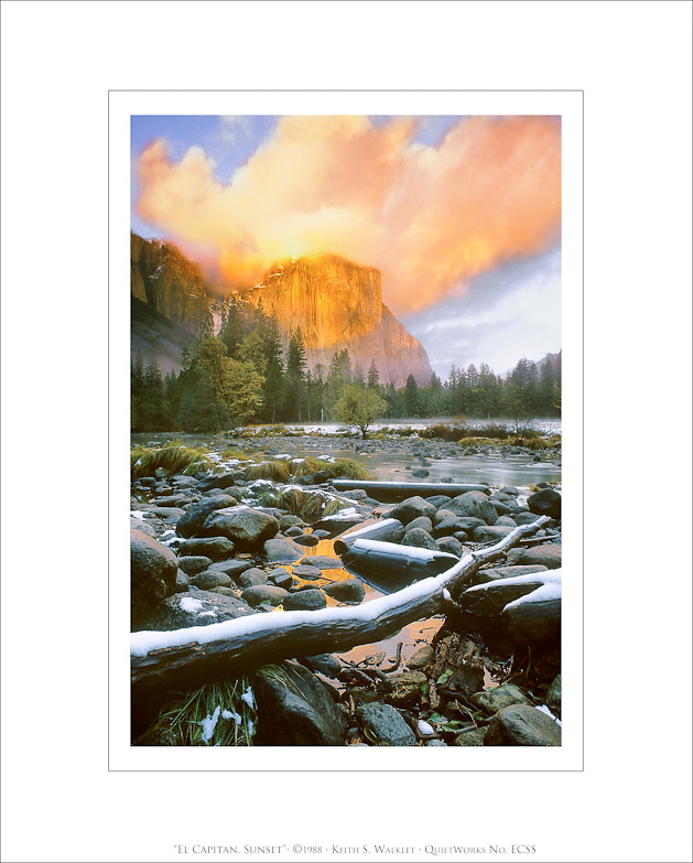 El Capitan, Sunset, 1988