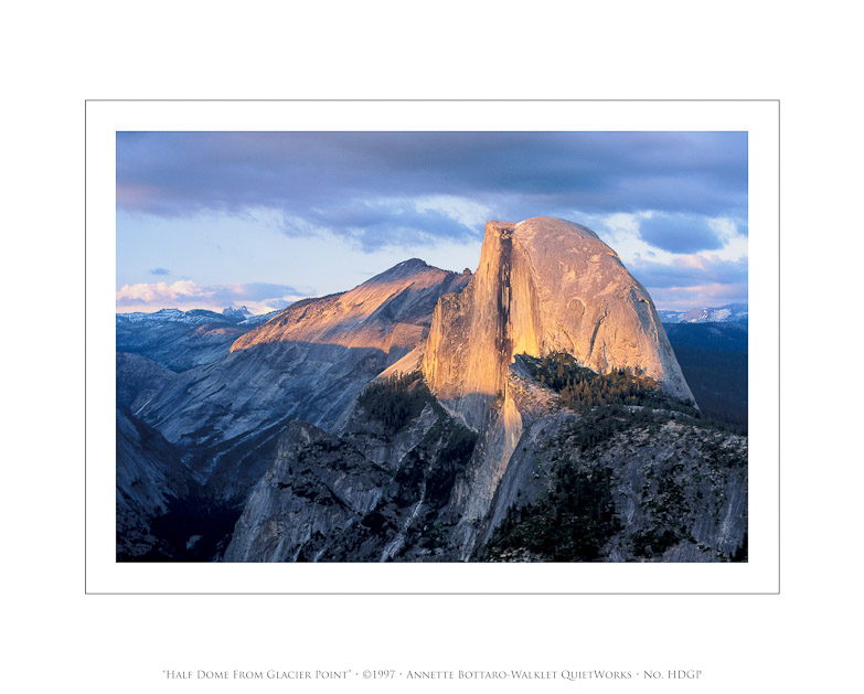 Half Dome From Glacier Point, 1997