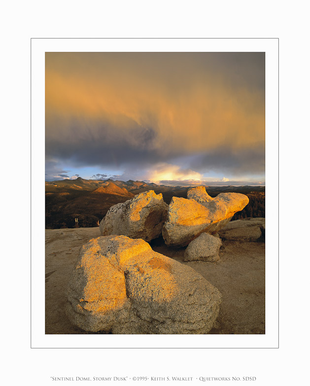 Sentinel Dome, Stormy Dusk, 1995