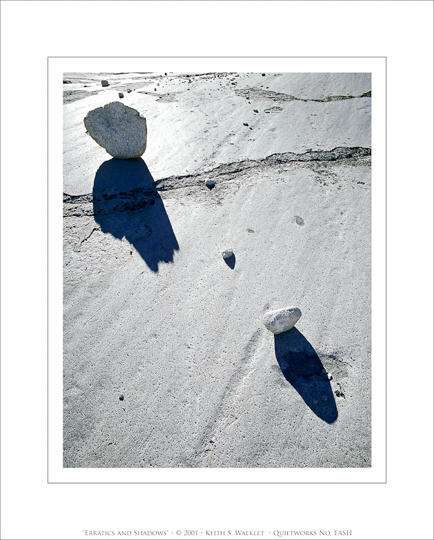 Erratics and Shadows, 2001