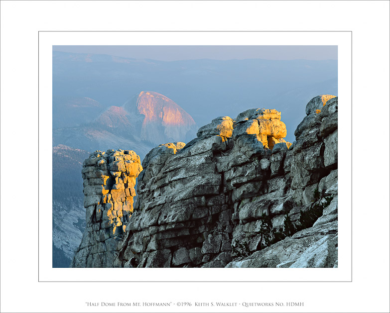 Half Dome From Mt. Hoffmann, 1996