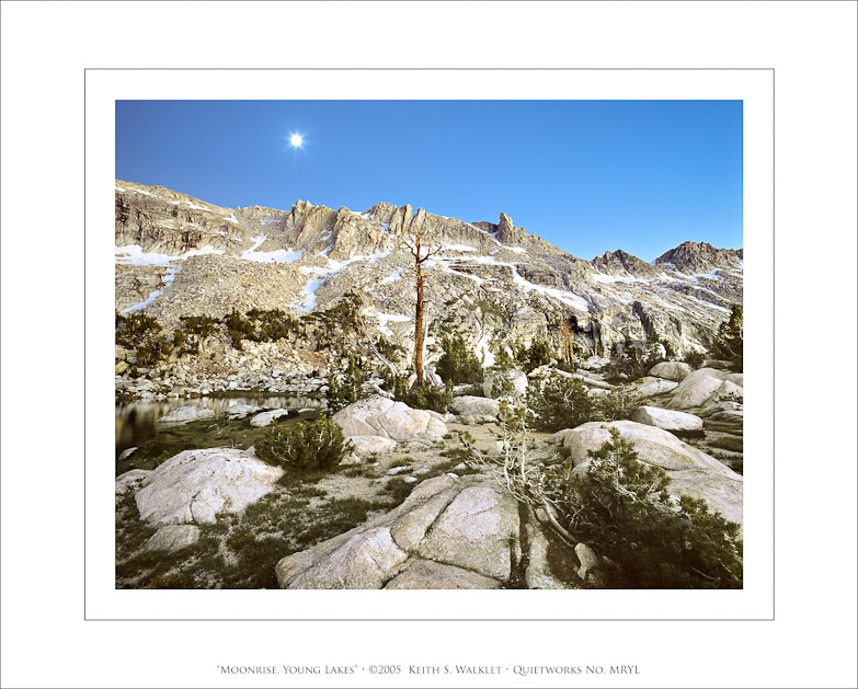 Moonrise, Young Lakes, 2005