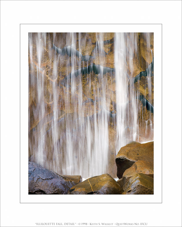 Illilouette Fall, Detail, 1998