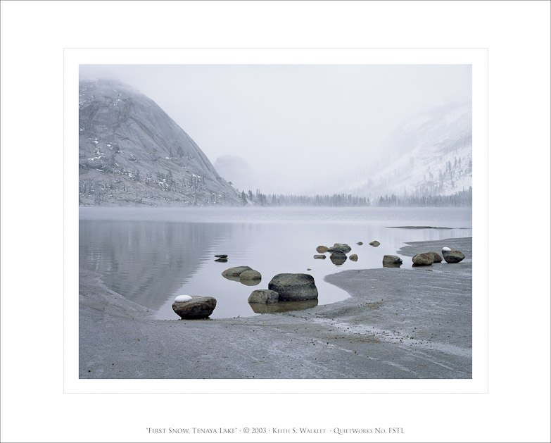 First Snow, Tenaya Lake, 2003